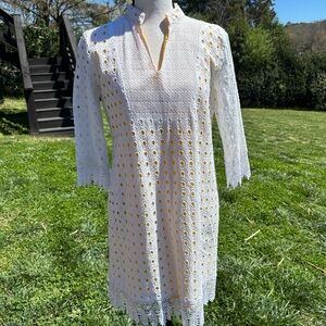 Sweet Lily spring and summer lace dress